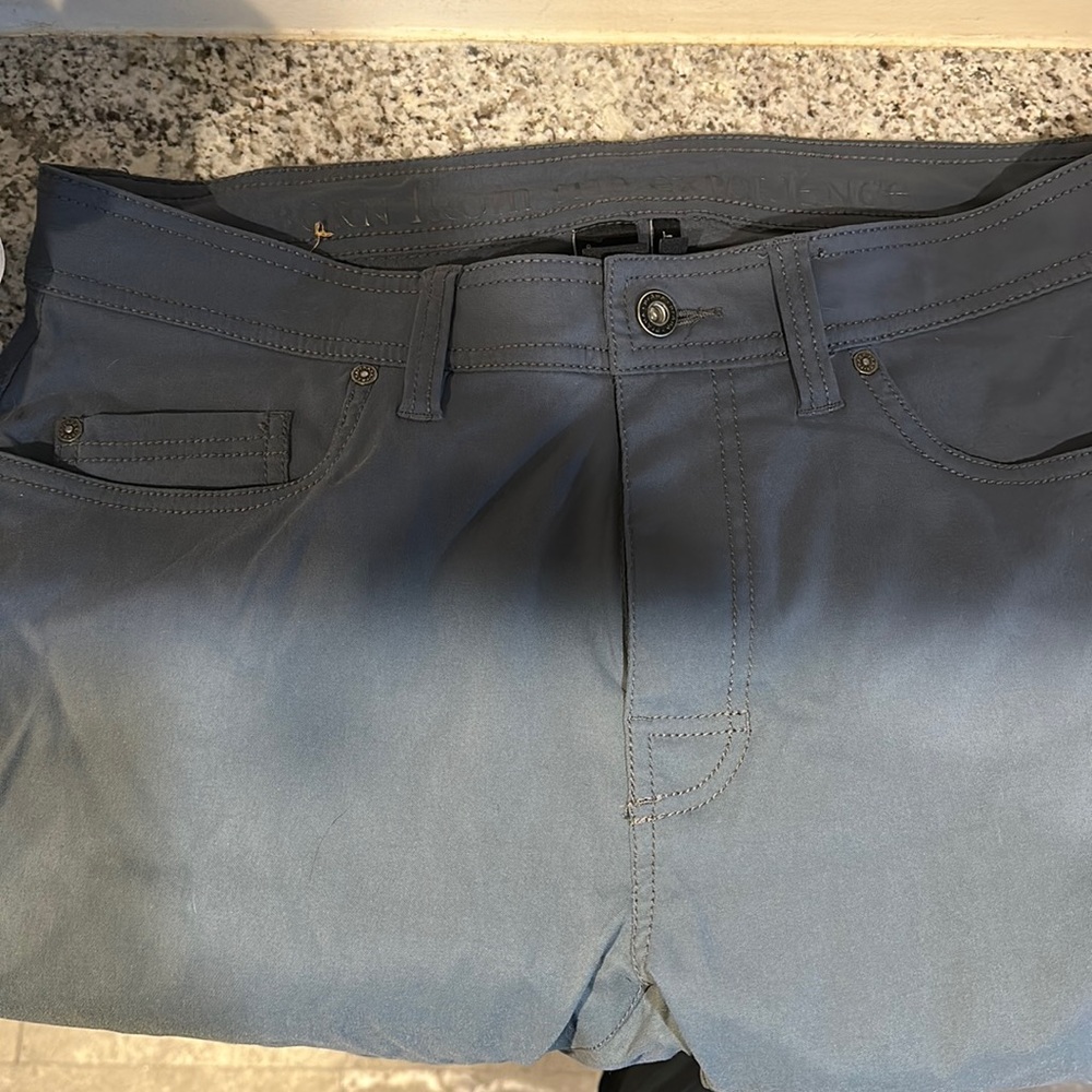 Awesome pair of Prana pants, gray. 33x31 slim fit